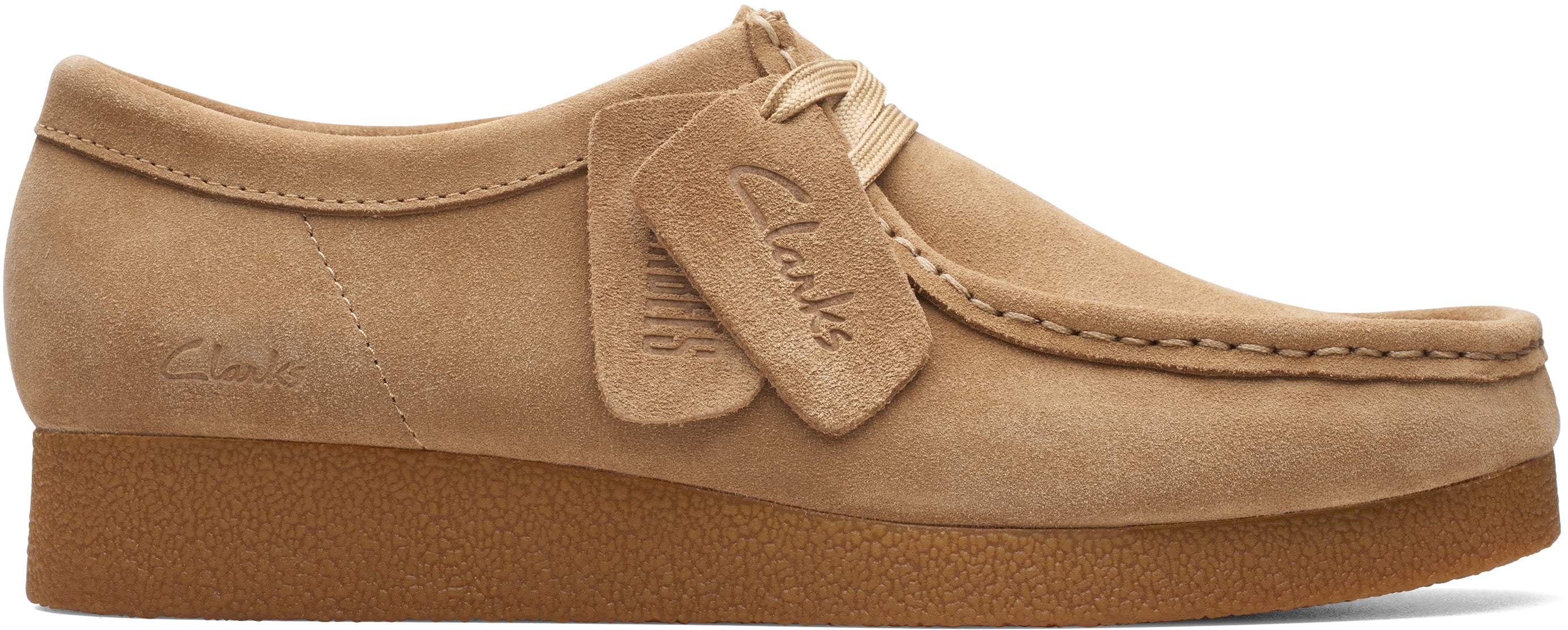 Wallabee Evosh ruskind sko - Dark Sand Suede